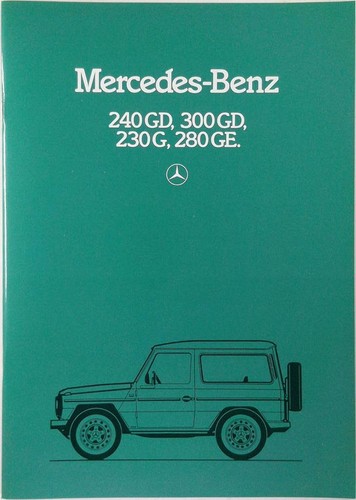 Mercedes benz klasse 240 - 240, gd
