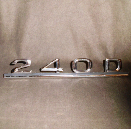 Mercedes 240d schriftzug - mercedes,