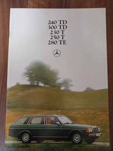English mercedes benz 240td - 240td,