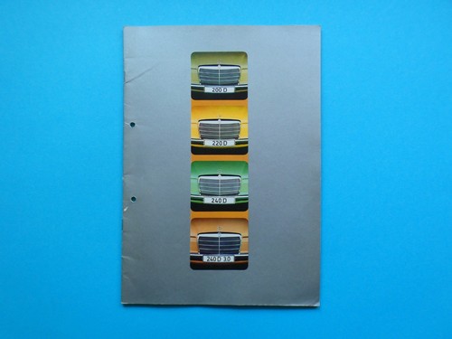 Prospekt mercedes w115 - -,