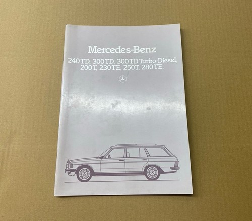 Mercedes w123 s123 - kombi, 240td
