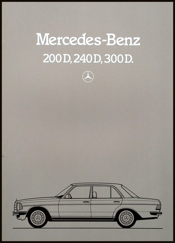 Mercedes benz w123 200d 240d - w123,