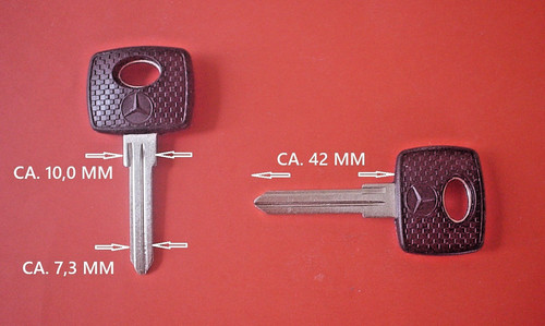 Mercedes schlüsselrohling - schlÜsselrohling, (