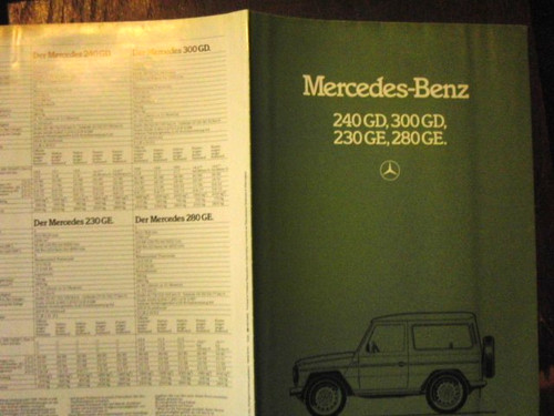 Mercedes benz 230ge 280ge - mercedes-benz, 230ge,