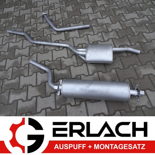 Auspuff für mercedes - auspuff, 200