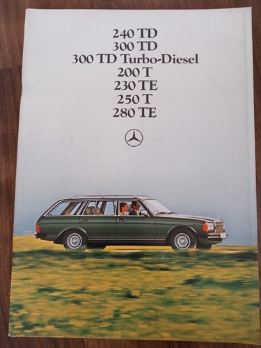 Mercedes benz 240td - 240td, 280te