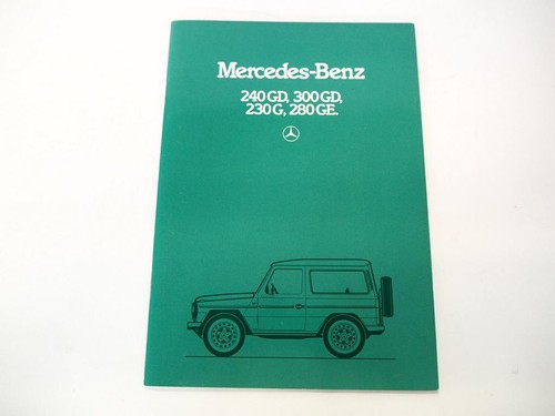Original prospekt mercedes - original,